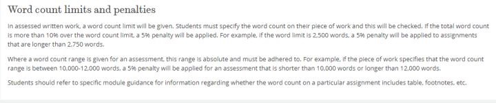 Essay、论文字数要控制在什么范围内，才不会被扣分？留学生了解吗？